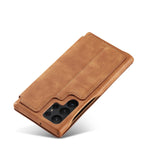 LC.IMEEKE Custodia per telefono in pelle a vibrazione orizzontale Hon Ancient Series, For Samsung Galaxy S23 Ultra 5G