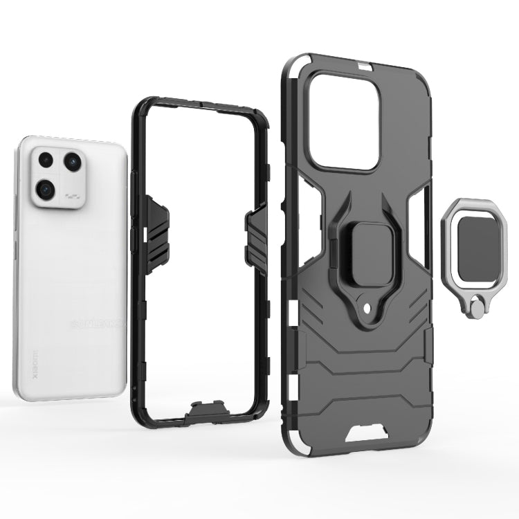 Custodia antiurto per PC + TPU con supporto per anello magnetico, For Xiaomi 13, For Xiaomi 13 Pro