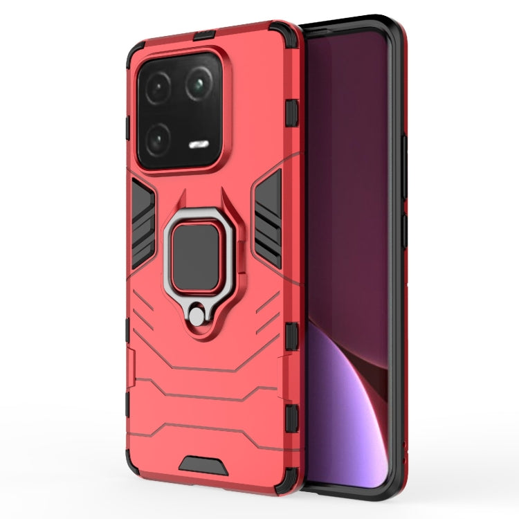Custodia antiurto per PC + TPU con supporto per anello magnetico, For Xiaomi 13, For Xiaomi 13 Pro