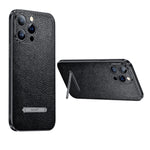 Custodia per telefono con cover posteriore in pelle con staffa invisibile SULADA, For iPhone 14, For iPhone 14 Plus, For iPhone 14 Pro, For iPhone 14 Pro Max