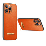 Custodia per telefono con cover posteriore in pelle con staffa invisibile SULADA, For iPhone 14, For iPhone 14 Plus, For iPhone 14 Pro, For iPhone 14 Pro Max