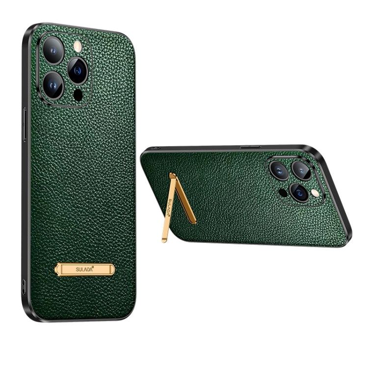 Custodia per telefono con cover posteriore in pelle con staffa invisibile SULADA, For iPhone 13, For iPhone 13 Pro, For iPhone 13 Pro Max