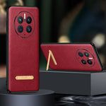 Custodia per telefono con cover posteriore in pelle con staffa invisibile SULADA, For Huawei Mate 40, For Huawei Mate 40 Pro, For Huawei Mate 50, For Huawei Mate 50 Pro