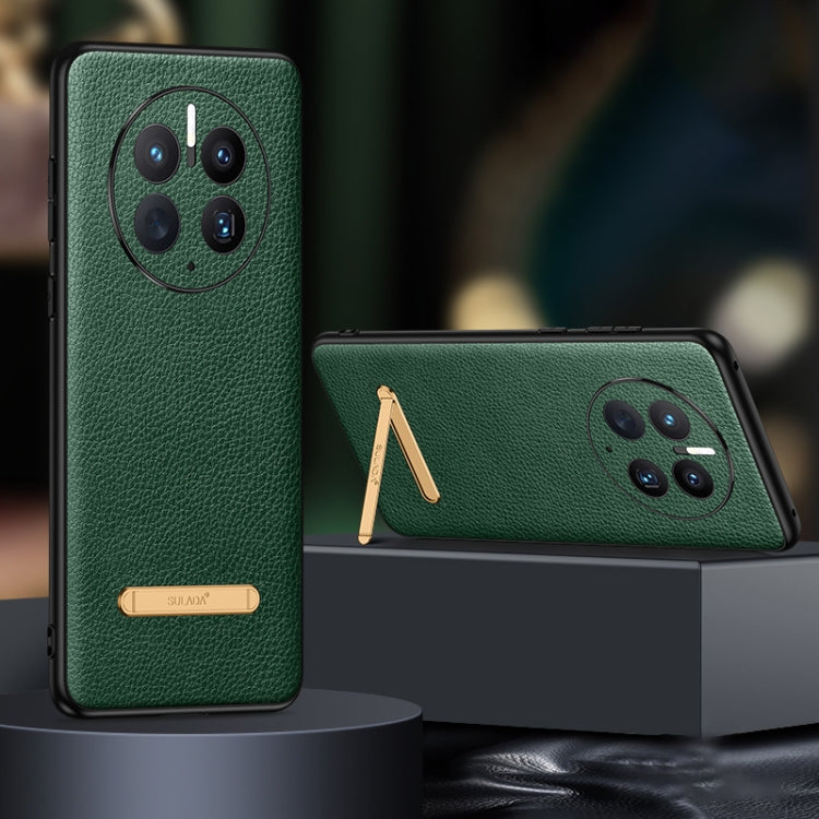 Custodia per telefono con cover posteriore in pelle con staffa invisibile SULADA, For Huawei Mate 40, For Huawei Mate 40 Pro, For Huawei Mate 50, For Huawei Mate 50 Pro