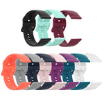 Cinturino per orologio con cinturino da polso in silicone con fibbia colorata per Fitbit Versa 2 / Versa / Versa Lite / Blaze, Size: S, Size: L