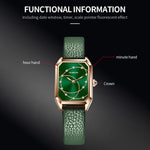 Orologio al quarzo con cinturino in pelle casual moda serie Parangon, OCHSTIN 7008C