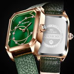 Orologio al quarzo con cinturino in pelle casual moda serie Parangon, OCHSTIN 7008C