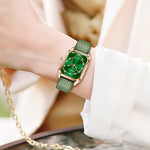 Orologio al quarzo con cinturino in pelle casual moda serie Parangon, OCHSTIN 7008C