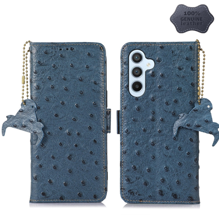 Custodia portafoglio in vera pelle con RFID per Motorola Moto G72