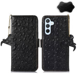 Custodia portafoglio in vera pelle con RFID per Motorola Moto G72