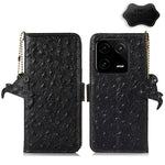 Custodia portafoglio in vera pelle con RFID per Motorola Moto G72