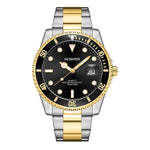 Orologio da uomo con cinturino in acciaio luminoso impermeabile al quarzo multifunzionale, OCHSTIN 7019E