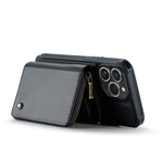 JEEHOOD Custodia per cellulare con cerniera serie C22 con cordino lungo e corto, For iPhone 14, For iPhone 14 Plus, For iPhone 14 Pro, For iPhone 14 Pro Max