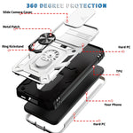 Custodia per fotocamera scorrevole in TPU + custodia per PC, For Samsung Galaxy S22 5G, For Samsung Galaxy S22+ 5G, For Samsung Galaxy S22 Ultra 5G, For Samsung Galaxy A33 5G