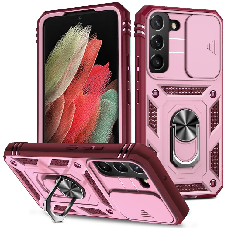 Custodia per fotocamera scorrevole in TPU + custodia per PC, For Samsung Galaxy S22 5G, For Samsung Galaxy S22+ 5G, For Samsung Galaxy S22 Ultra 5G, For Samsung Galaxy A33 5G