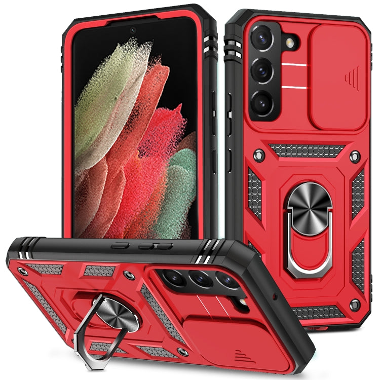 Custodia per fotocamera scorrevole in TPU + custodia per PC, For Samsung Galaxy S22 5G, For Samsung Galaxy S22+ 5G, For Samsung Galaxy S22 Ultra 5G, For Samsung Galaxy A33 5G