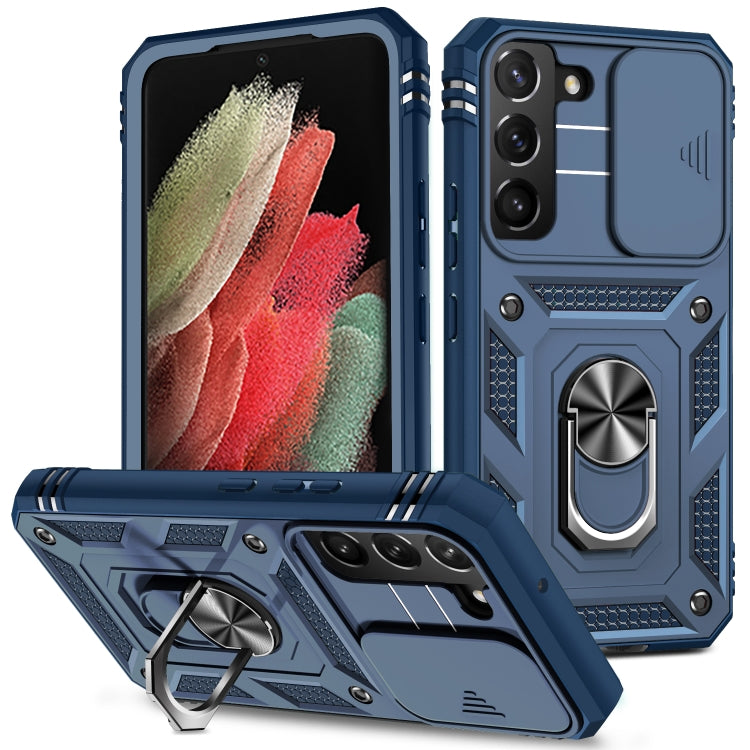 Custodia per fotocamera scorrevole in TPU + custodia per PC, For Samsung Galaxy S22 5G, For Samsung Galaxy S22+ 5G, For Samsung Galaxy S22 Ultra 5G, For Samsung Galaxy A33 5G