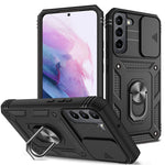 Custodia per fotocamera scorrevole in TPU + custodia per PC, For Samsung Galaxy S22 5G, For Samsung Galaxy S22+ 5G, For Samsung Galaxy S22 Ultra 5G, For Samsung Galaxy A33 5G