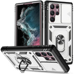 Custodia per fotocamera scorrevole in TPU + custodia per PC, For Samsung Galaxy S22 5G, For Samsung Galaxy S22+ 5G, For Samsung Galaxy S22 Ultra 5G, For Samsung Galaxy A33 5G