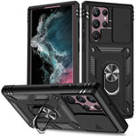 Custodia per fotocamera scorrevole in TPU + custodia per PC, For Samsung Galaxy S22 5G, For Samsung Galaxy S22+ 5G, For Samsung Galaxy S22 Ultra 5G, For Samsung Galaxy A33 5G