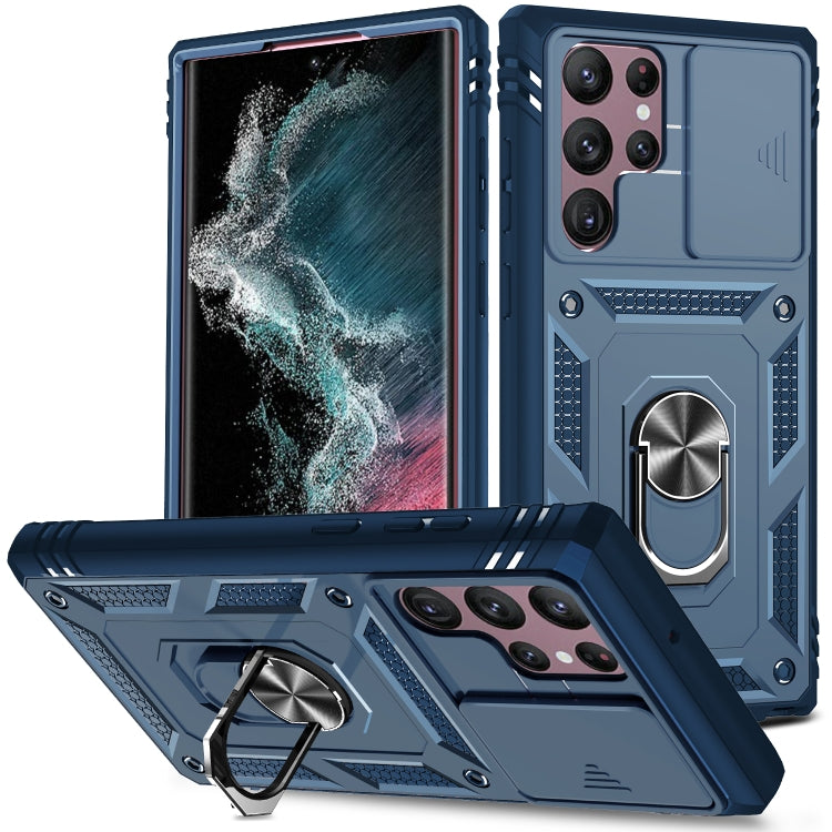 Custodia per fotocamera scorrevole in TPU + custodia per PC, For Samsung Galaxy S22 5G, For Samsung Galaxy S22+ 5G, For Samsung Galaxy S22 Ultra 5G, For Samsung Galaxy A33 5G