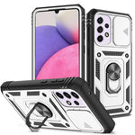 Custodia per fotocamera scorrevole in TPU + custodia per PC, For Samsung Galaxy S22 5G, For Samsung Galaxy S22+ 5G, For Samsung Galaxy S22 Ultra 5G, For Samsung Galaxy A33 5G