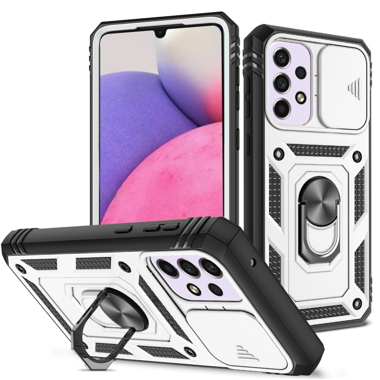 Custodia per fotocamera scorrevole in TPU + custodia per PC, For Samsung Galaxy S22 5G, For Samsung Galaxy S22+ 5G, For Samsung Galaxy S22 Ultra 5G, For Samsung Galaxy A33 5G