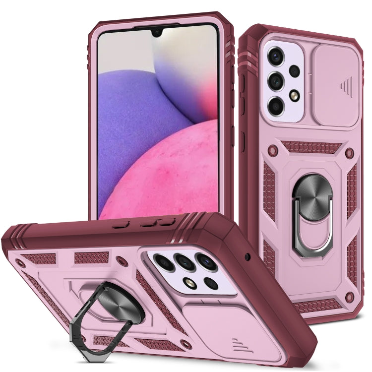 Custodia per fotocamera scorrevole in TPU + custodia per PC, For Samsung Galaxy S22 5G, For Samsung Galaxy S22+ 5G, For Samsung Galaxy S22 Ultra 5G, For Samsung Galaxy A33 5G