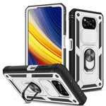 Custodia per fotocamera scorrevole in TPU + custodia per PC, For Xiaomi Poco X3 NFC