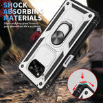 Custodia per fotocamera scorrevole in TPU + custodia per PC, For Xiaomi Poco X3 NFC