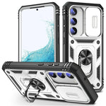 Custodia per fotocamera scorrevole in TPU + custodia per PC, For Samsung Galaxy S23 5G, For Samsung Galaxy S23+ 5G, For Samsung Galaxy S23 Ultra 5G