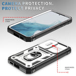 Custodia per fotocamera scorrevole in TPU + custodia per PC, For Samsung Galaxy S23 5G, For Samsung Galaxy S23+ 5G, For Samsung Galaxy S23 Ultra 5G