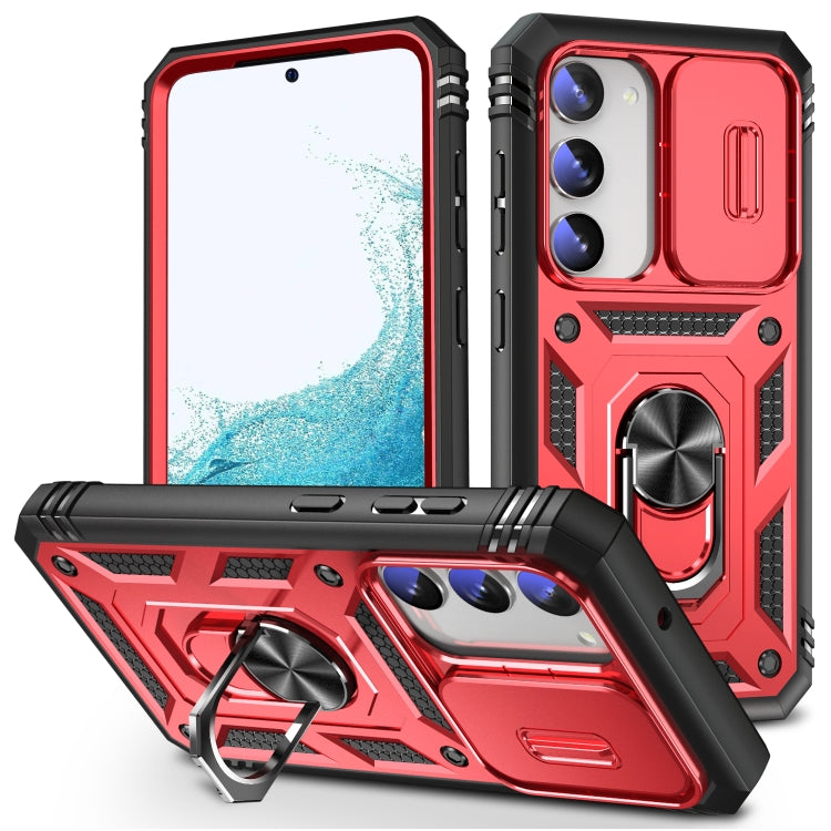 Custodia per fotocamera scorrevole in TPU + custodia per PC, For Samsung Galaxy S23 5G, For Samsung Galaxy S23+ 5G, For Samsung Galaxy S23 Ultra 5G