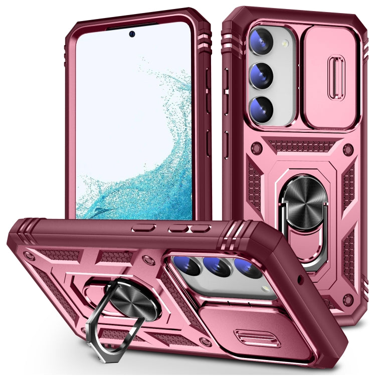 Custodia per fotocamera scorrevole in TPU + custodia per PC, For Samsung Galaxy S23 5G, For Samsung Galaxy S23+ 5G, For Samsung Galaxy S23 Ultra 5G