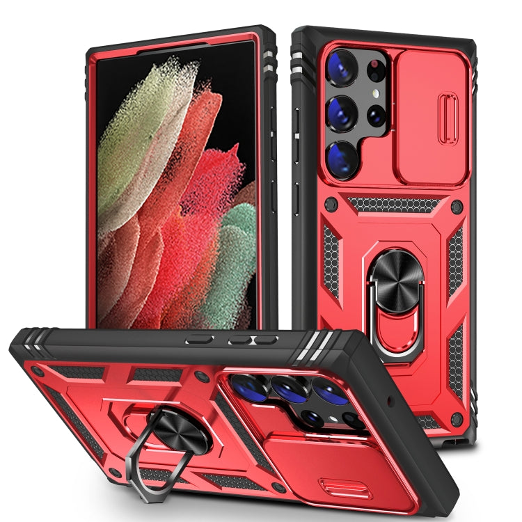 Custodia per fotocamera scorrevole in TPU + custodia per PC, For Samsung Galaxy S23 5G, For Samsung Galaxy S23+ 5G, For Samsung Galaxy S23 Ultra 5G