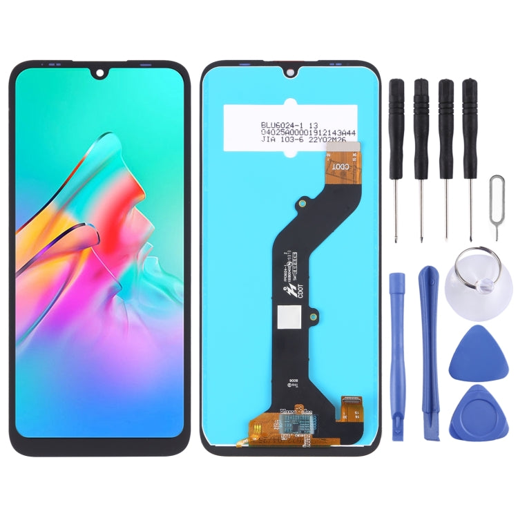 OEM LCD Screen with Digitizer Full Assembly, For Tecno Pop 6 BE7, For Tecno Spark 9 Pro, For Tecno Spark 9 KG5p / Spark 9T KH6, For Tecno Camon 19 CI6n, For Tecno Pova Neo 5G, For Tecno Pova 4 LG7n / Pova Neo 2 LG6n