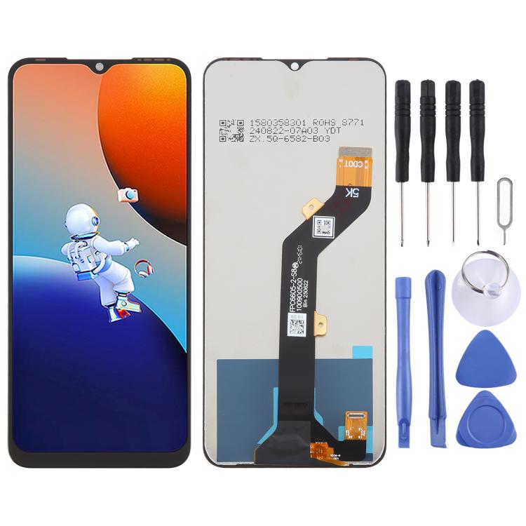 OEM LCD Screen with Digitizer Full Assembly, For Tecno Pop 6 BE7, For Tecno Spark 9 Pro, For Tecno Spark 9 KG5p / Spark 9T KH6, For Tecno Camon 19 CI6n, For Tecno Pova Neo 5G, For Tecno Pova 4 LG7n / Pova Neo 2 LG6n