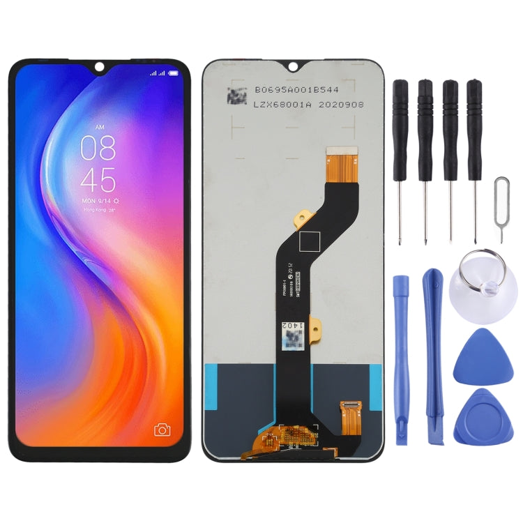 Schermo LCD OEM con assemblaggio completo di digitalizzatore, For Tecno Pop 6 BE7, For Tecno Spark 9 Pro, For Tecno Spark 9 KG5p / Spark 9T KH6, For Tecno Camon 19 CI6n, For Tecno Pova Neo 5G, For Tecno Pova 4 LG7n / Pova Neo 2 LG6n