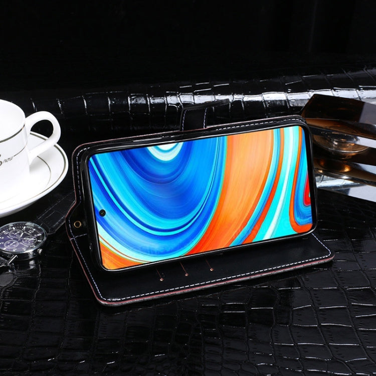 Custodia portafoglio in pelle con slot carte per Redmi Note 9 Pro