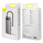 Adattatore HUB USB-C 8 porte Baseus StarJoy 100W