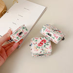 Custodia in pelle PU bianca per AirPods Pro e AirPods 3