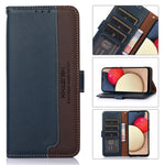 KHAZNEH Custodia per telefono RFID in pelle con texture Litchi, For Nokia X30 5G, For Samsung Galaxy A54 5G