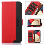 KHAZNEH Custodia per telefono RFID in pelle con texture Litchi, For Nokia X30 5G, For Samsung Galaxy A54 5G
