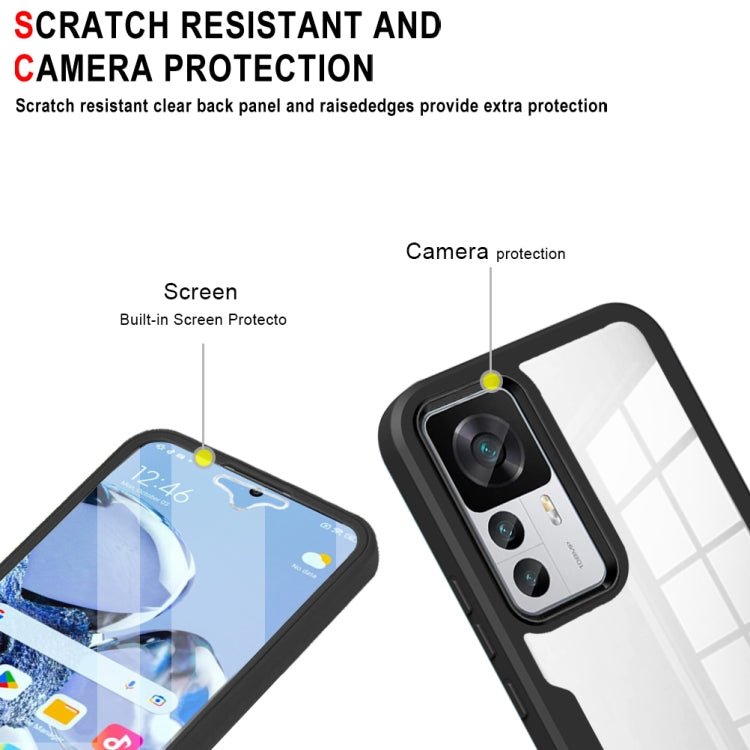 Custodia per telefono con copertura completa a 360 gradi, For Xiaomi 12T / 12T Pro