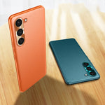 Custodia in pelle liscia per Samsung Galaxy S23 Ultra 5G