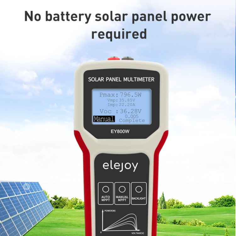 Multimetro per alimentatore pannello solare 800W EY800W