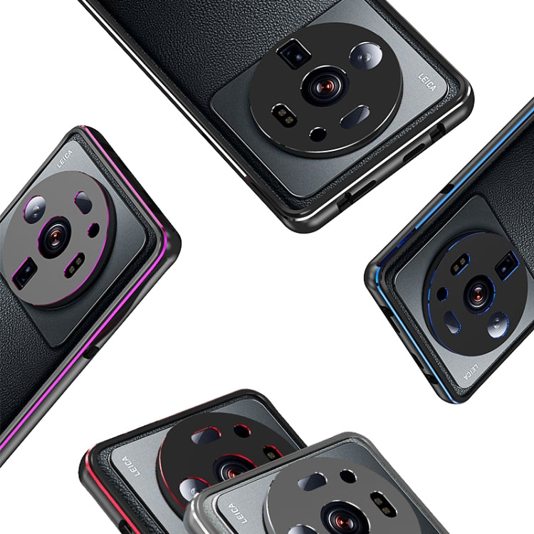 Custodia protettiva per telefono Aurora con struttura in metallo, For Xiaomi 12S Ultra