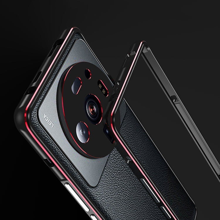 Custodia protettiva per telefono Aurora con struttura in metallo, For Xiaomi 12S Ultra
