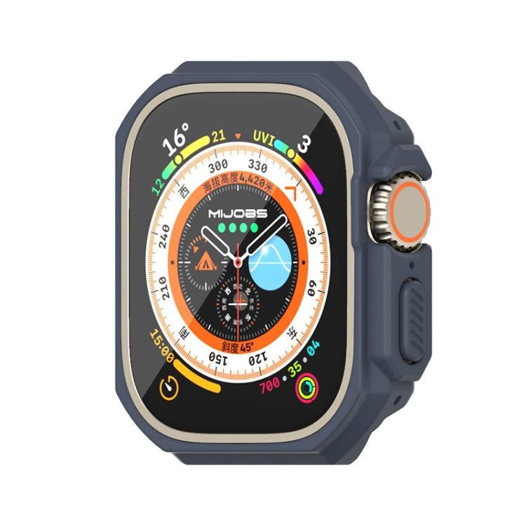 Custodia per orologio per PC con cornice ultrasottile Mijobs, For Apple Watch Ultra 3 / 2 / 1 49mm