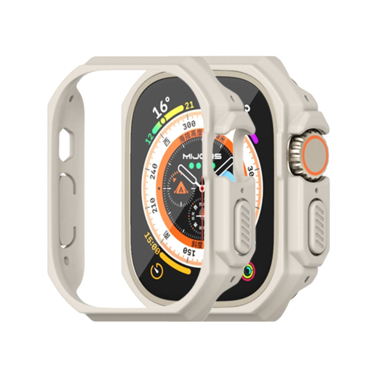 Custodia per orologio per PC con cornice ultrasottile Mijobs, For Apple Watch Ultra 3 / 2 / 1 49mm
